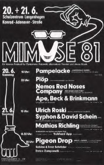 MIMUSE Plakat 1981